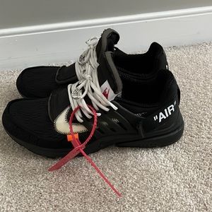 Off-white black air presto